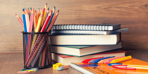 school supplies from school supplies shopping list