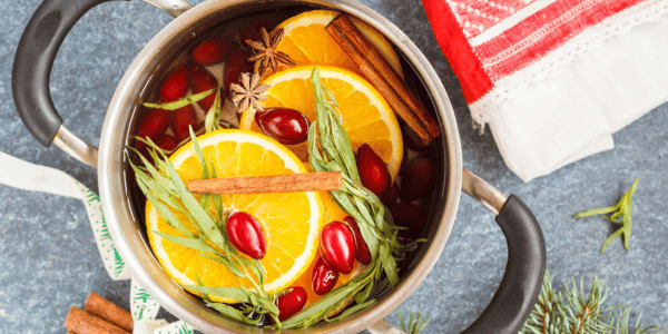 winter stovetop simmer pot to make house smell good
