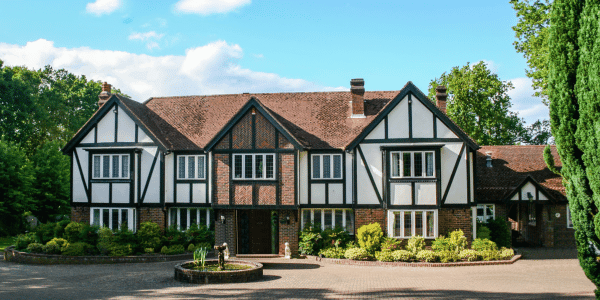 tudor house exterior 