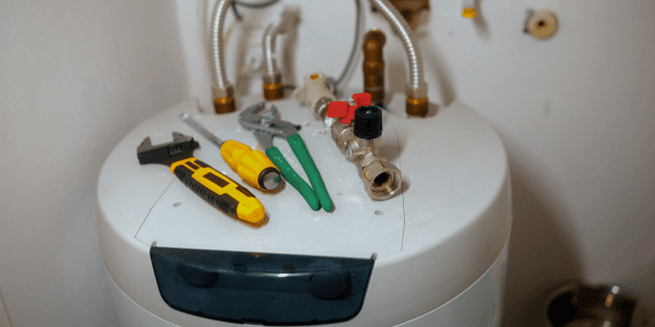repair tools on water heater
