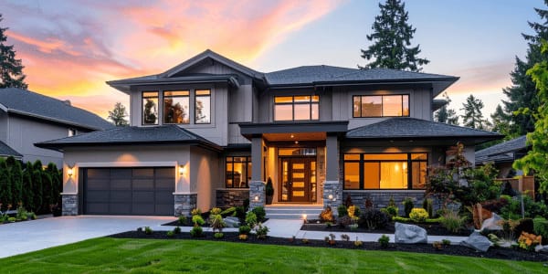 home exterior in neighborhood with good curb appeal