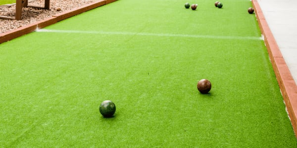 bocce ball court