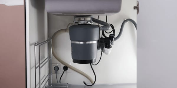 garbage disposal under kitchen sink