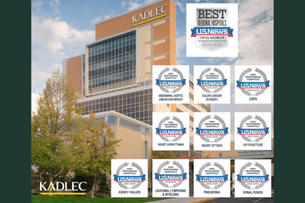 Kadlec US News awards