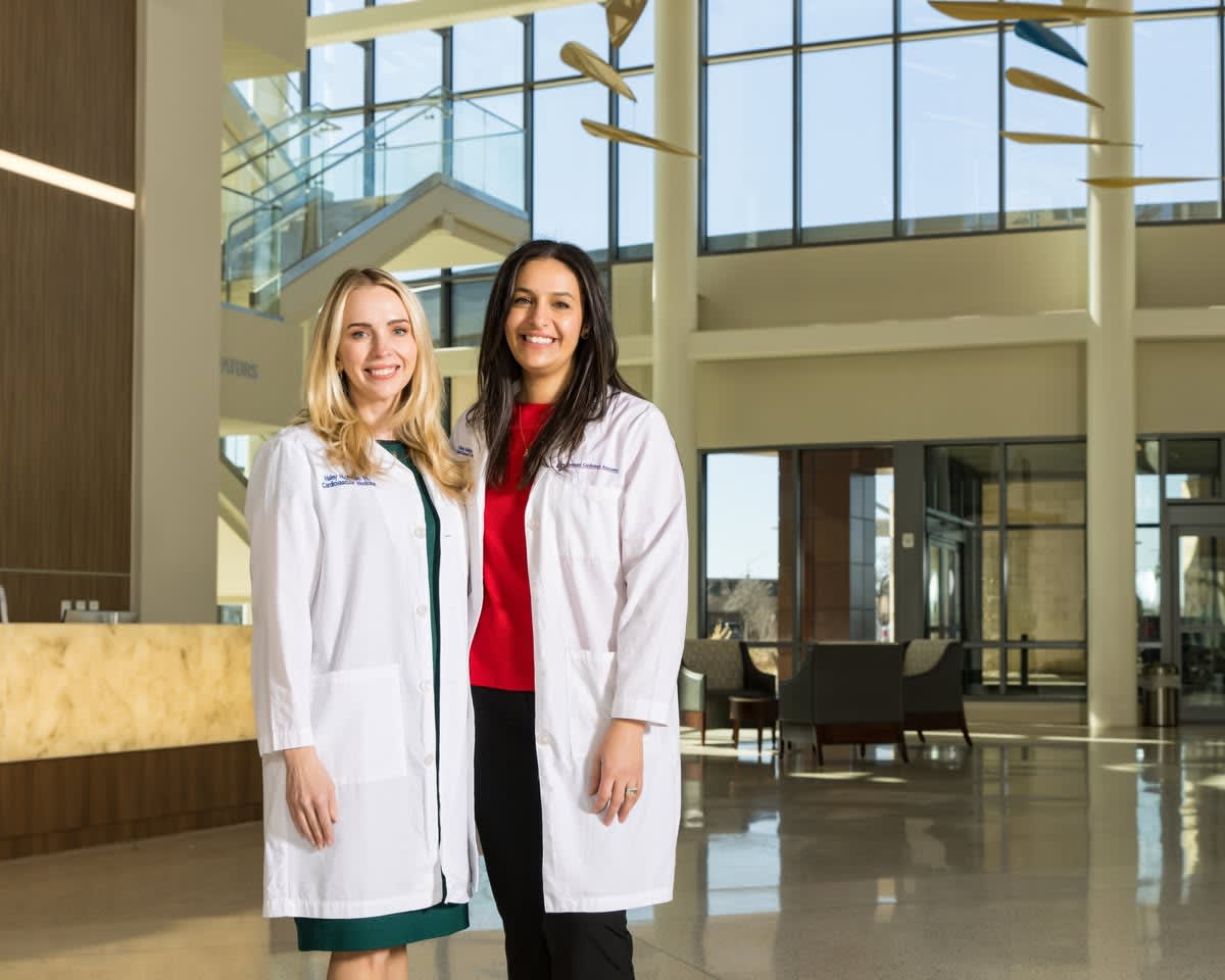 Dr Haley Hughston and Dr. Marina Iskandir- Covenant Health Cardiology Associates Dr Haley Hughston and Dr. Marina Iskandir