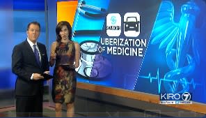 Video thumbnail with 2 news anchors standing