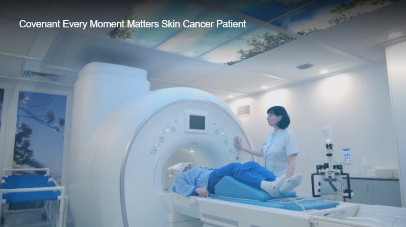 Video thumbnail of patient in MRI machine.