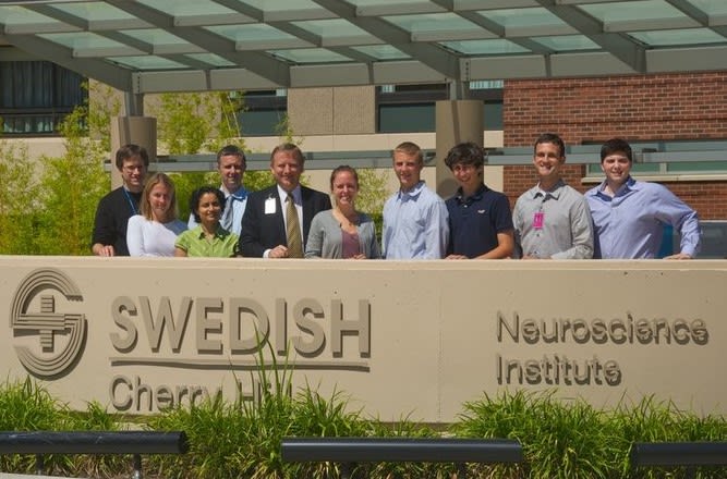 Group photo of summer interns.