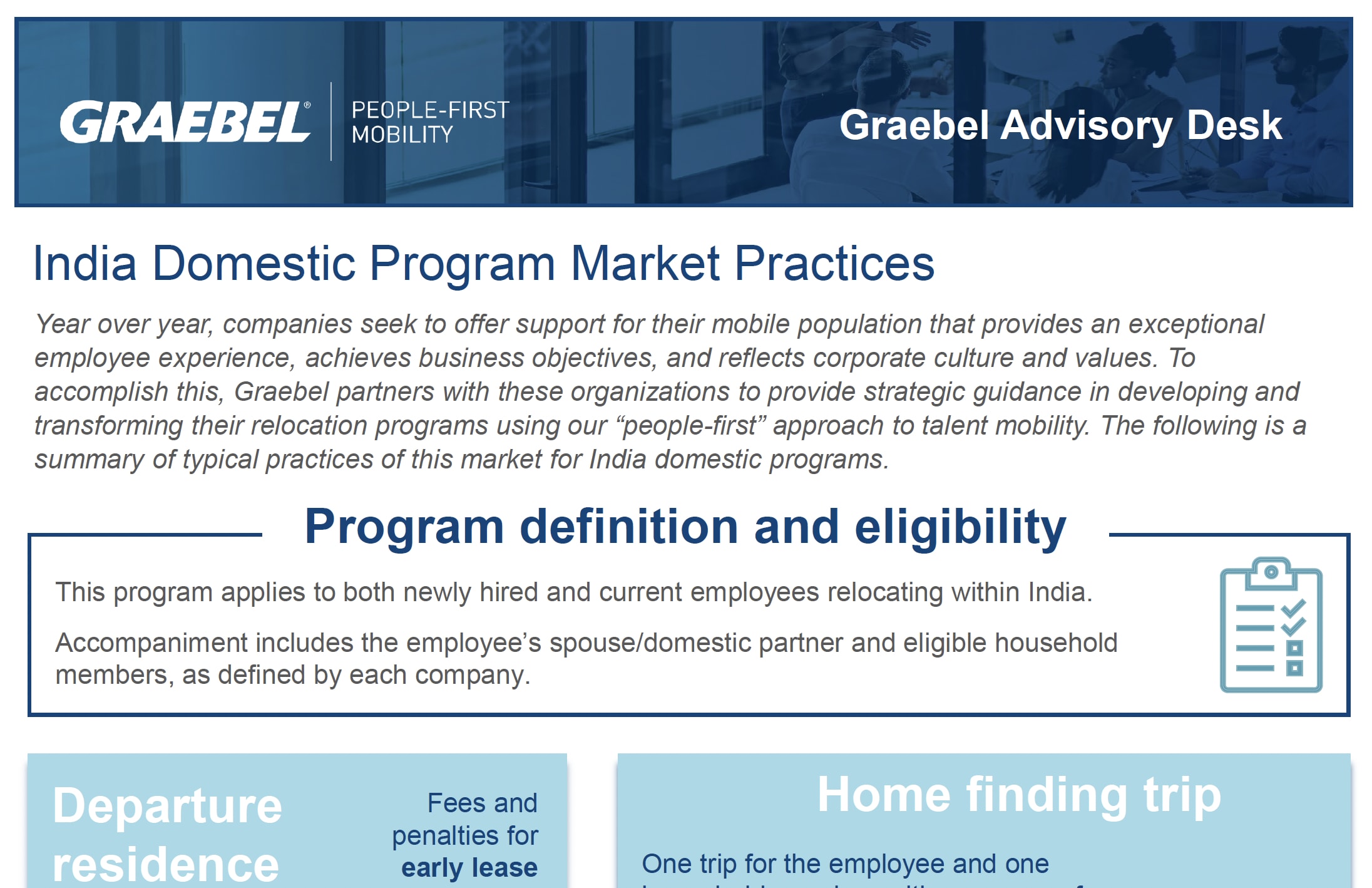 India - Domestic Program