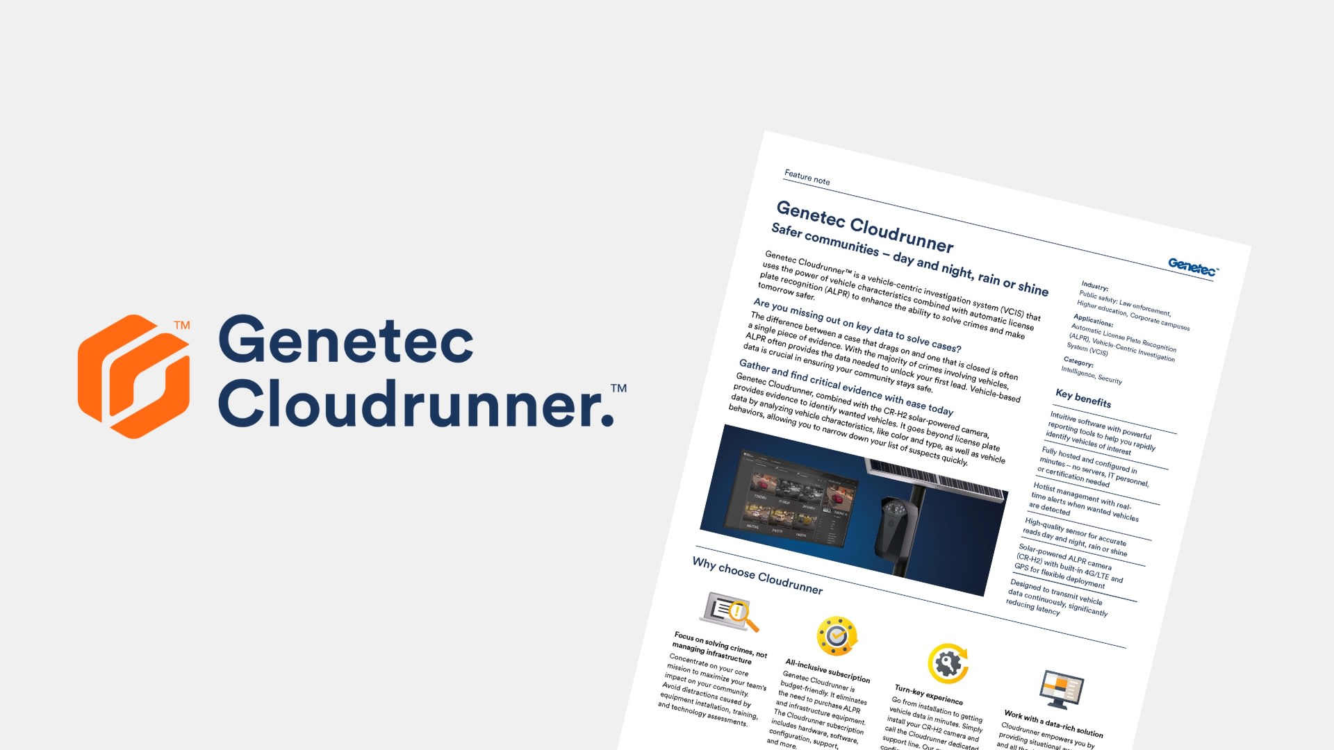 Genetec Cloudrunner Feature Note