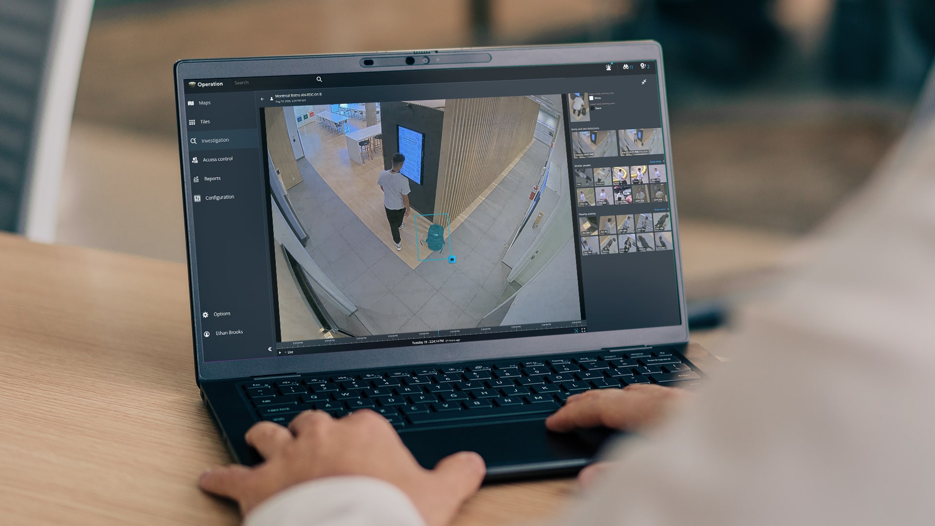 Intelligent search for Security Center SaaS