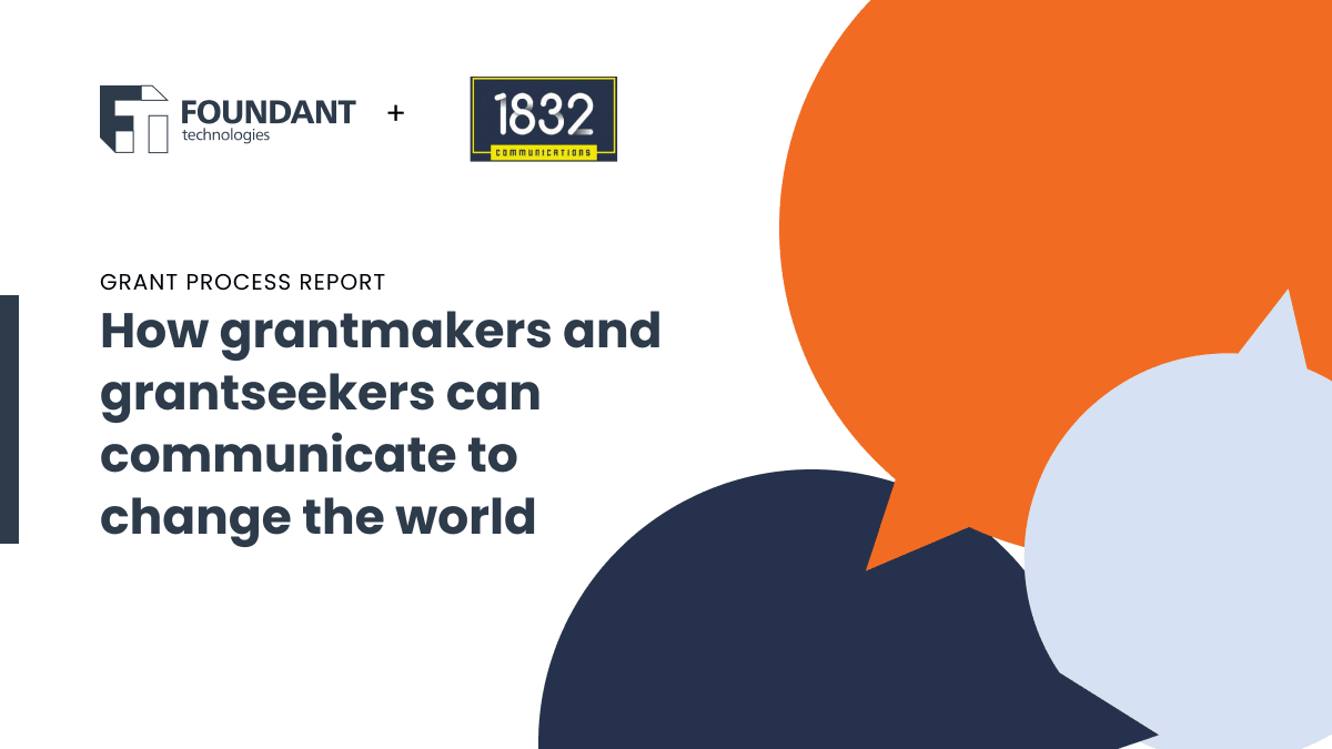 How grantmakers and grantseekers communicate to change the world