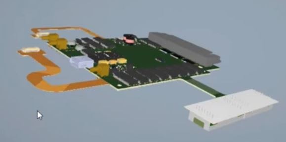 Rigid-flex PCB made in OrCAD X