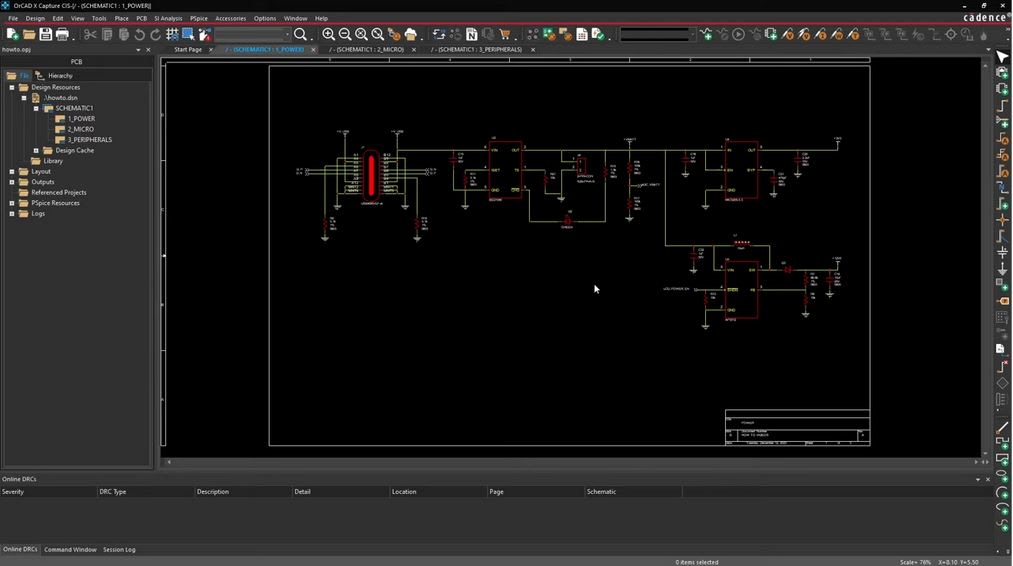 Start creating a netlist once you have a completed schematic