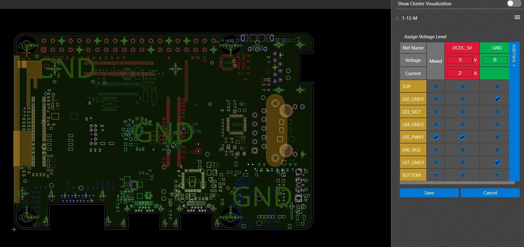 Allegro X AI automates component placement, power plane creation, and critical net routing.