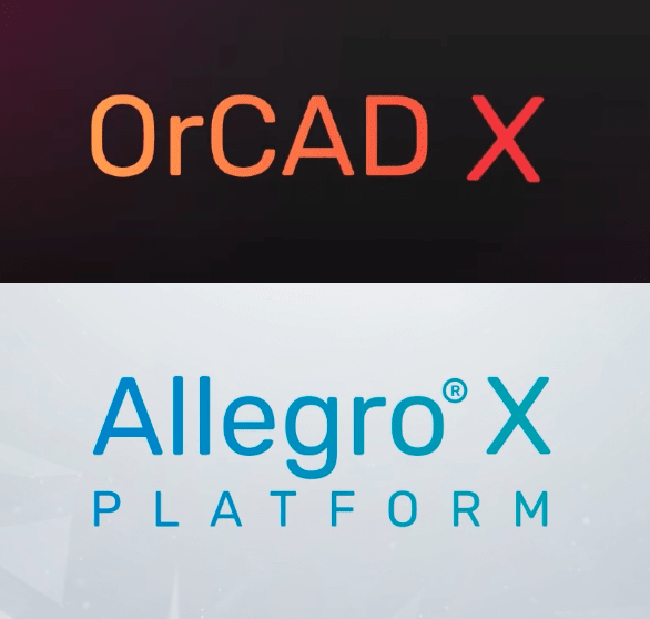 OrCAD X logo on black background
