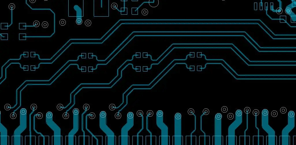 Differential pair routing on a printed circuit board
