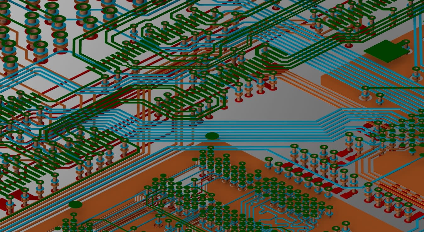 Avoid routing analog and digital circuitry together in a mixed-signal design