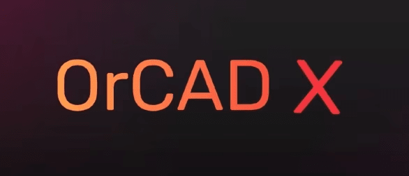 OrCAD X logo on black background