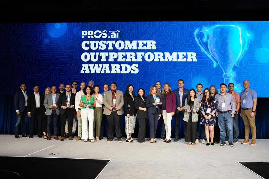 PROS Customer Outperformer Award Winners