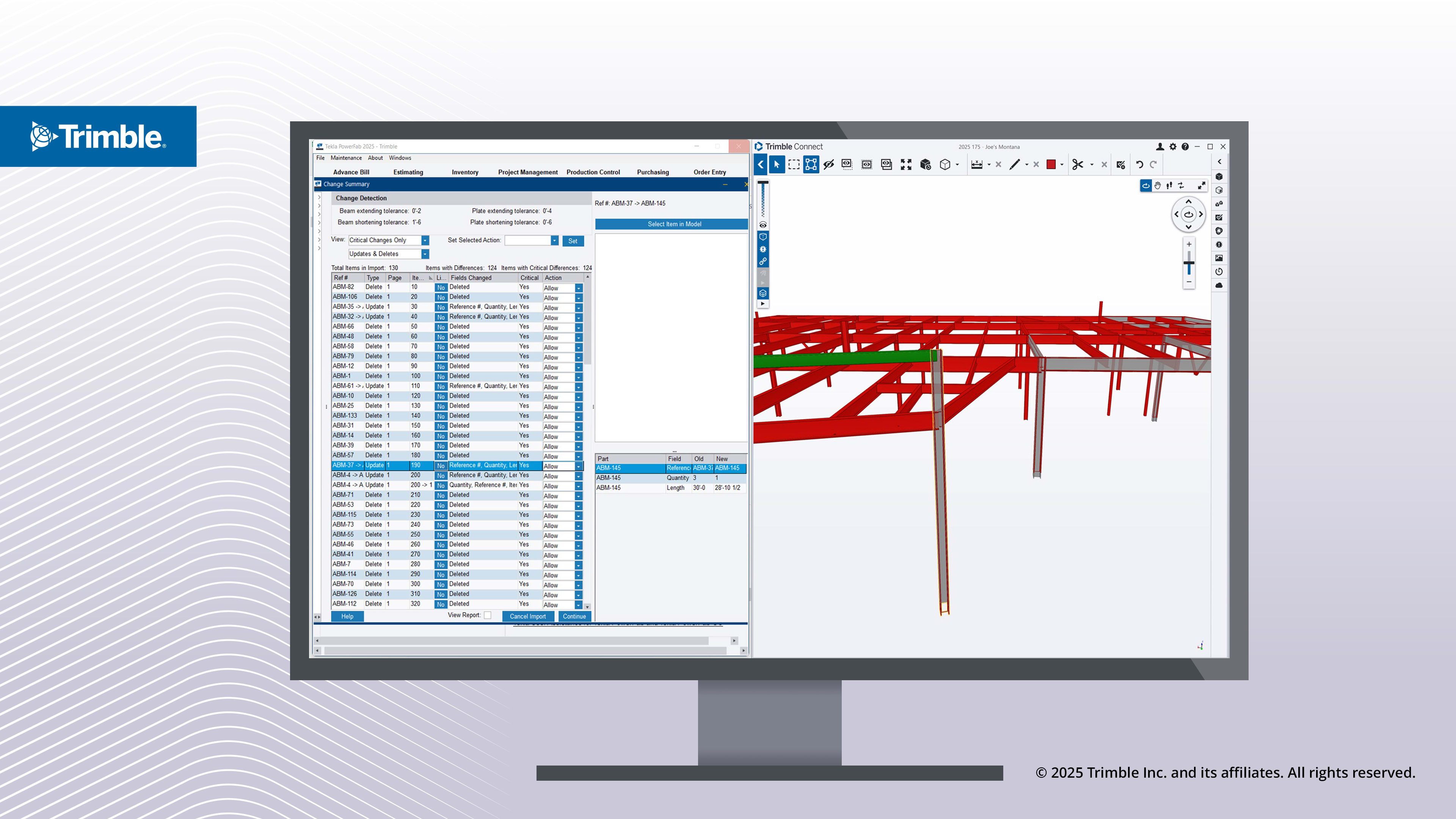 The ABM workflow now includes change management