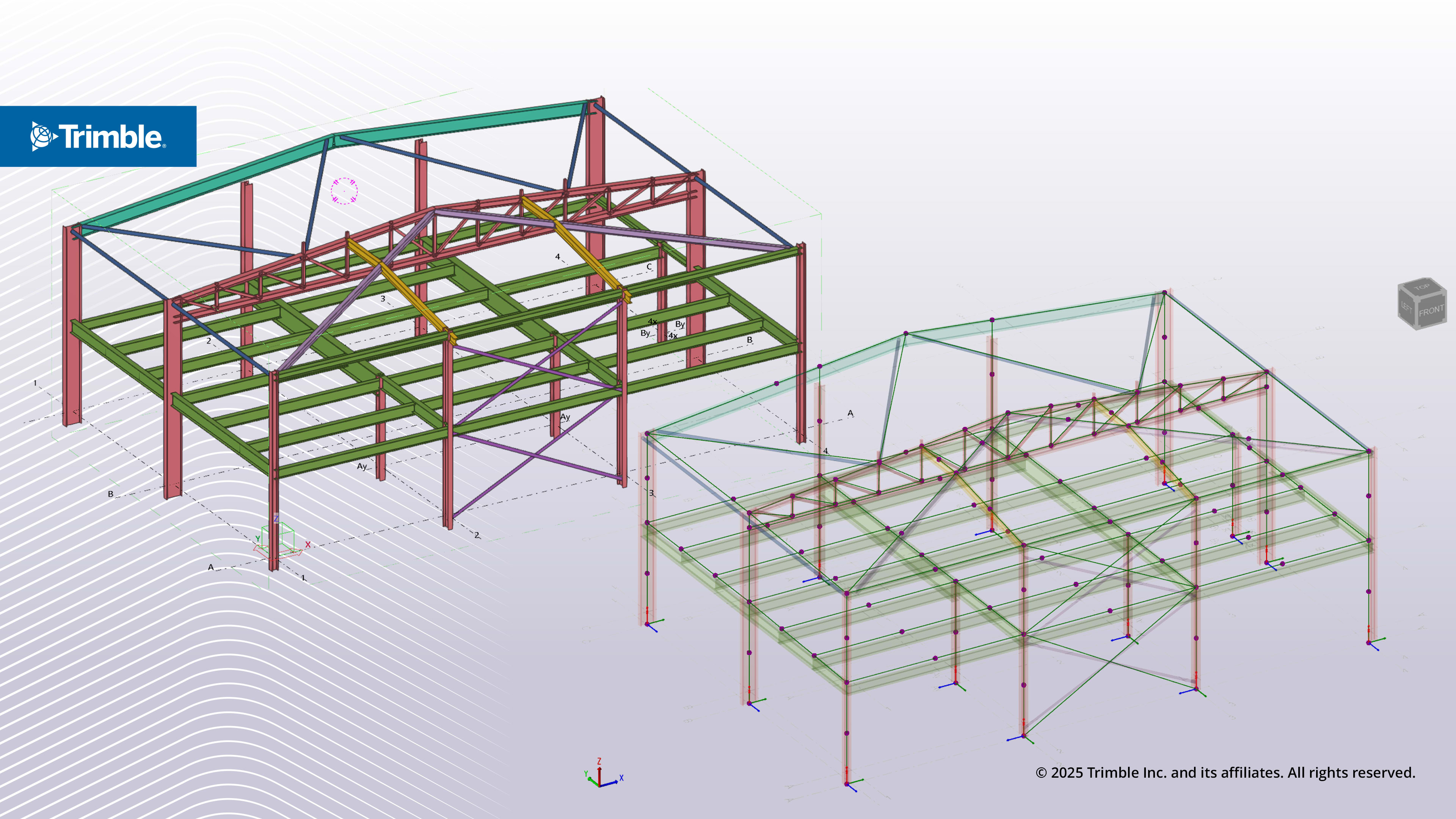 Enhanced connected workflow between Tekla Structures and Tekla Structural Designer
