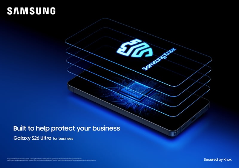 Samsung Galaxy S26 Ultra with Knox security