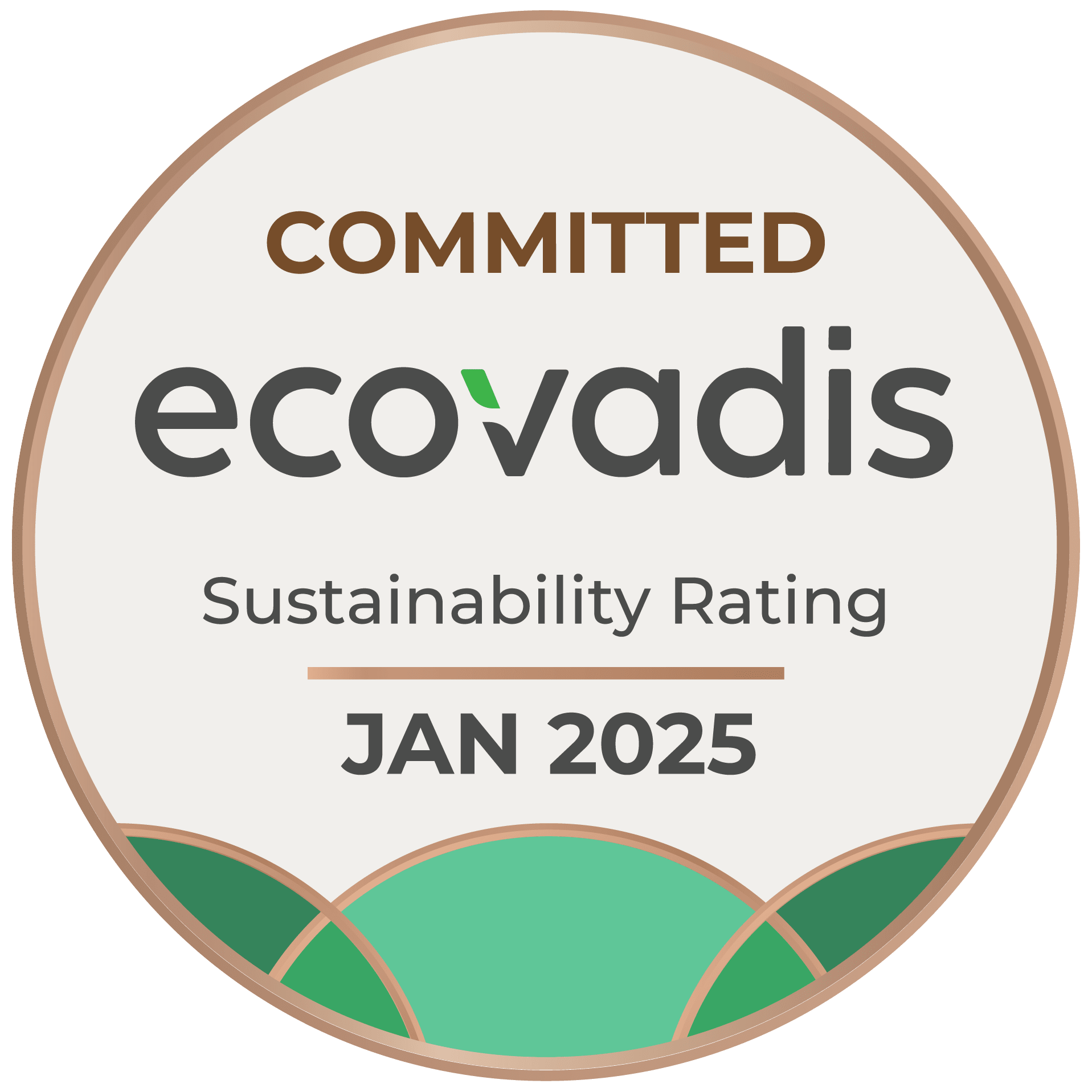Médailles et badges EcoVadis Reconnaître les réussites de nos clients EcoVadis