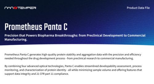 Data file - Prometheus Panta C: Precision that powers biopharma breakthroughs.