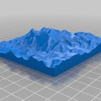 3D printed geological layers