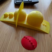 3D printed solar system