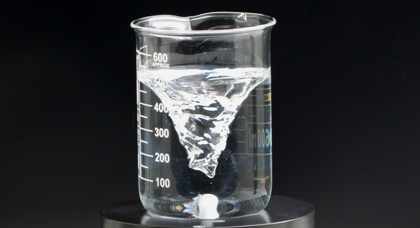 Beaker with water 