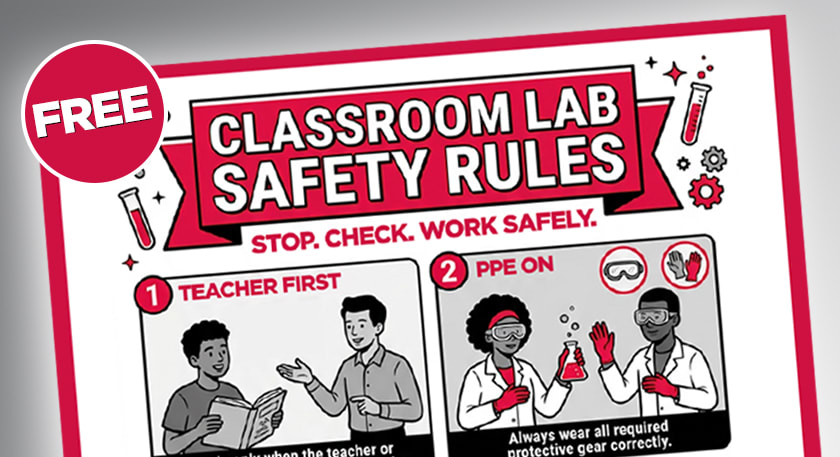 Science Safety Poster