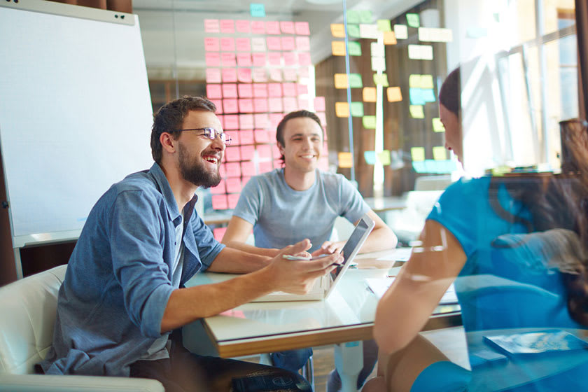venture capital firm discussing new techniques to help their CFO