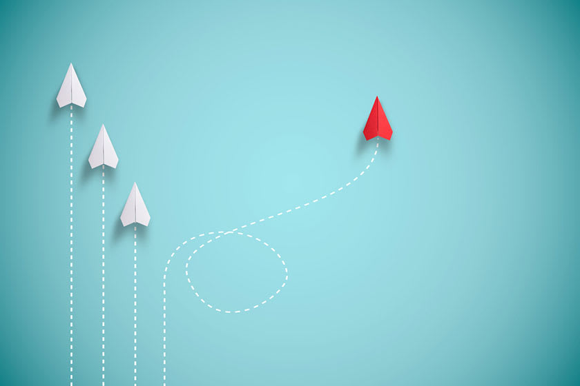 graphics representing accounting growth in logistics background