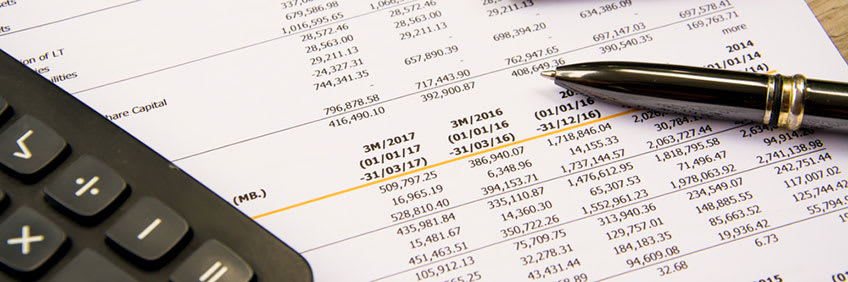 report showing monthly cash flow