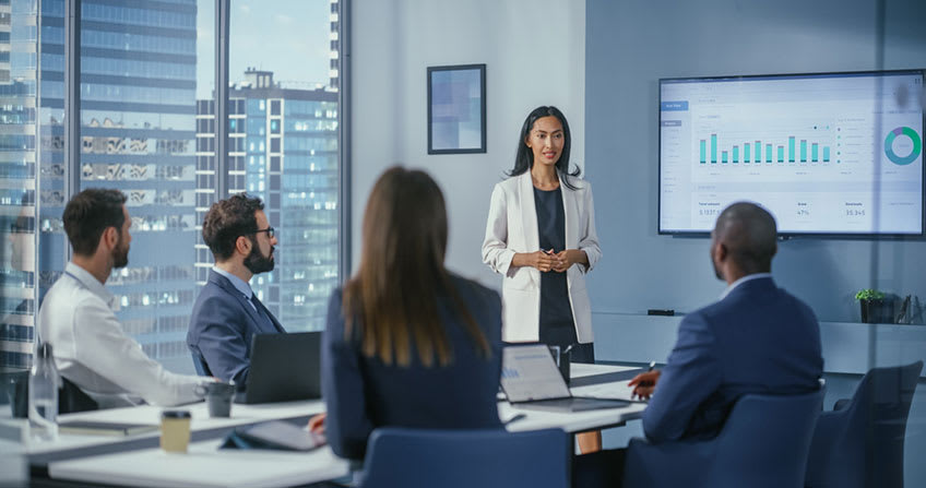 tech conglomerates meeting to discuss outsourcing parts of their accounting