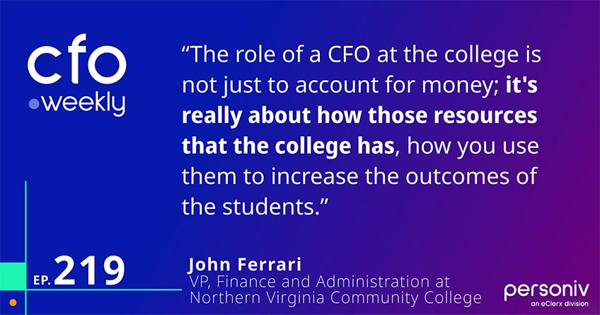 The role of a CFO in higher education Quote