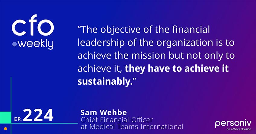 Quote financial strategy drives humanitarian efforts