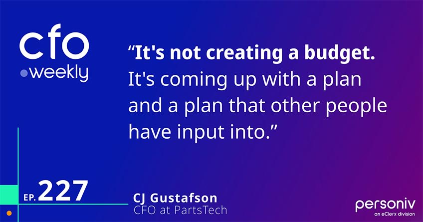 CJ Gustafson, CFO at PartsTech Quote