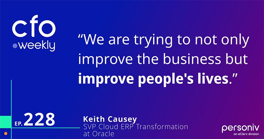 CFO as Chief Change Agent Quote