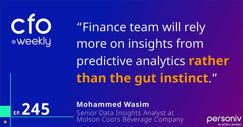 Quote How data science analytics is revolutionizing the CFO role