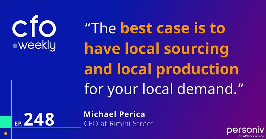 Quote Michael Perica CFO at Rimini Street & Sameer Katiyar CFO at Cleo
