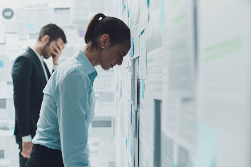 financial leaders stressed out-about load of work due to lack of accounting talent