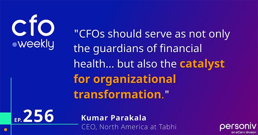 Quote CFOs as catalysts for future transformation