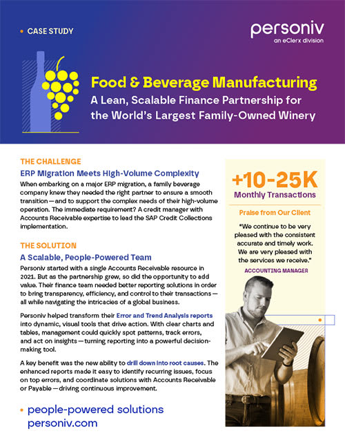 Winery Finance Case Study