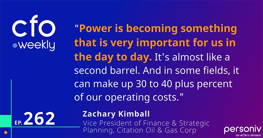 Quote Zachary Kimball VP of Finance and Strategic Planning at Citation Oil and Gas Corp
