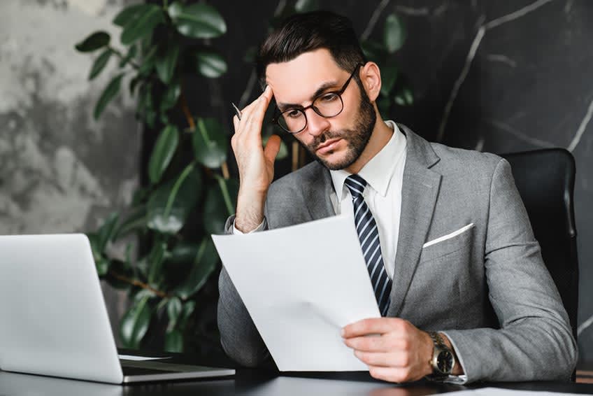 Young finance director facing new accounts receivable challenges in the department