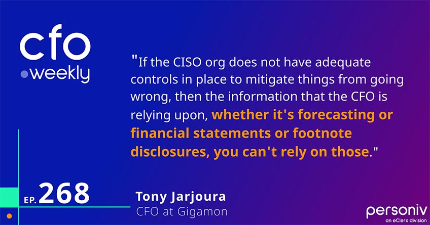 foundation of CFO-CISO partnership for risk mitigation Quote