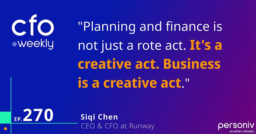 Finance as a creative act Quote